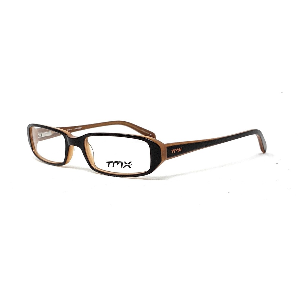 Authentic TIMEX TMX RXable Eyeglasses Frames Compression Brown Petite Fit 47mm